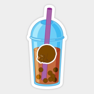 Boba Catto Sticker